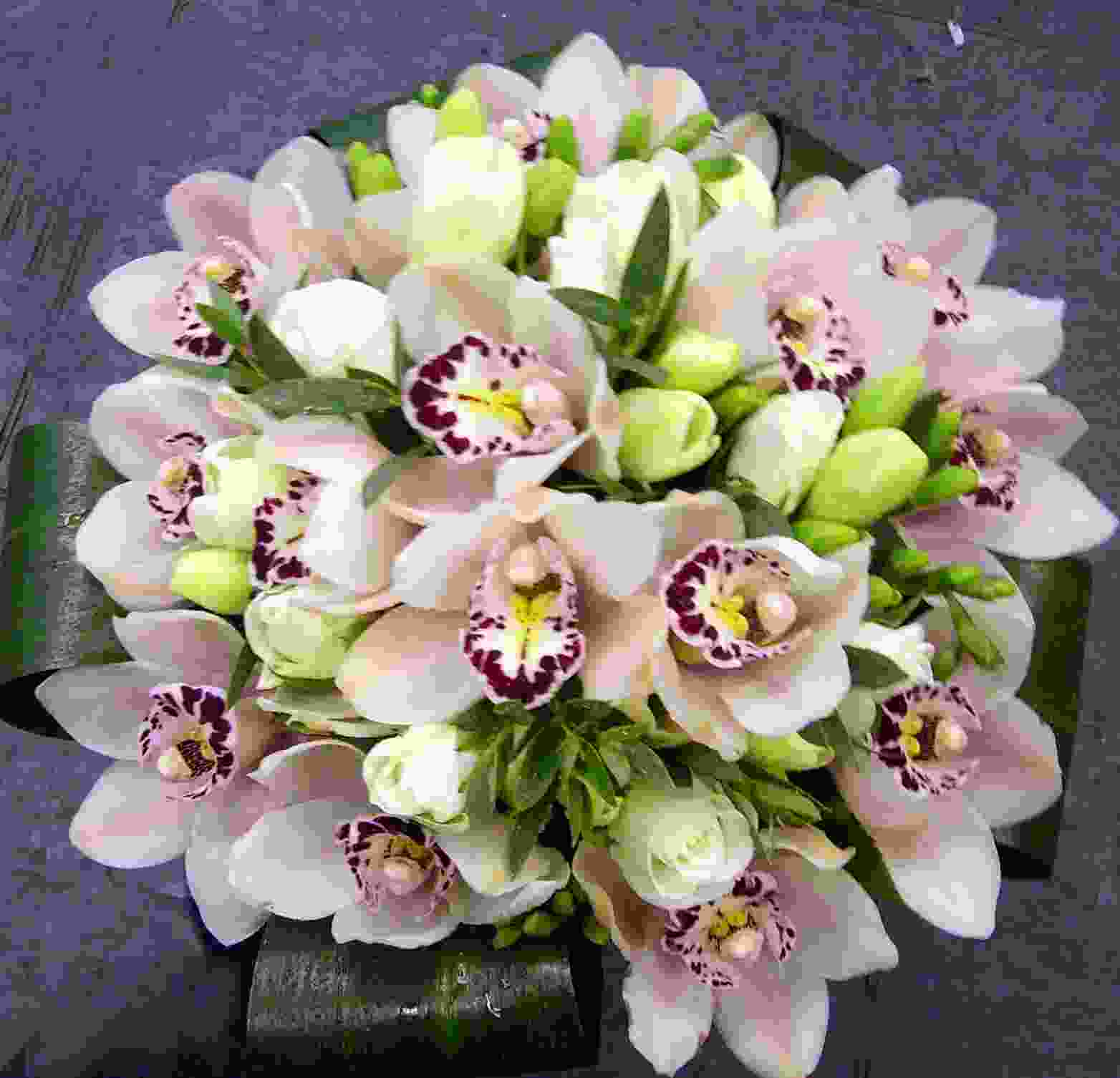 Eileen Jenkins Orchid Bridal Hand-tied